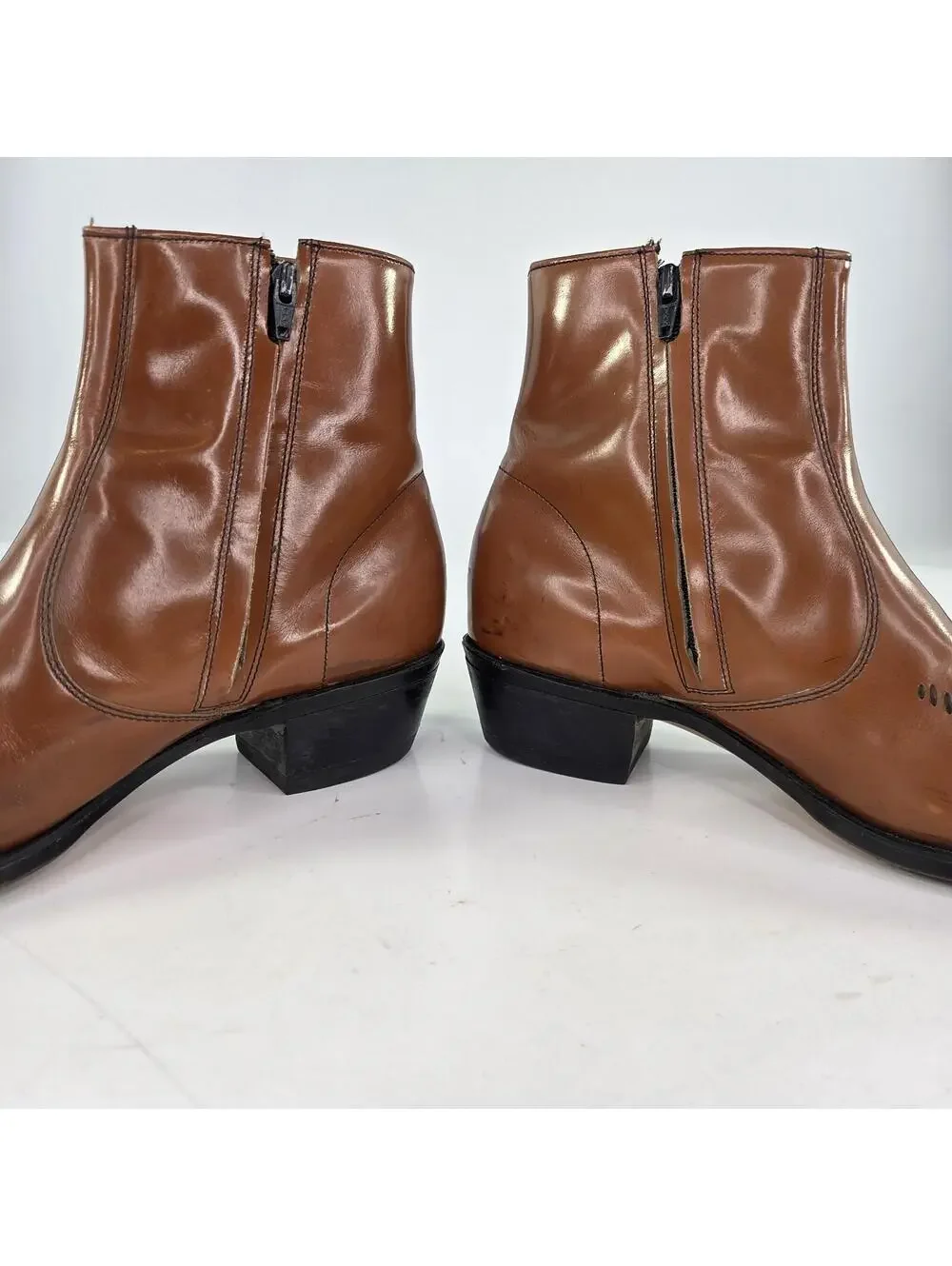 Western Ankle Zip Boots